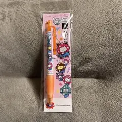 万博 ミャクミャク サンリオ アクリルチャーム付きボールペン ポチャコ