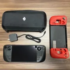 SteamDeck LCD 256GB 美品 保護フィルム カバー付 付属品完備