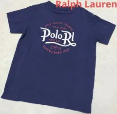 Ralph Lauren　ポロ　半袖Tシャツ　ネイビー　キッズ　100