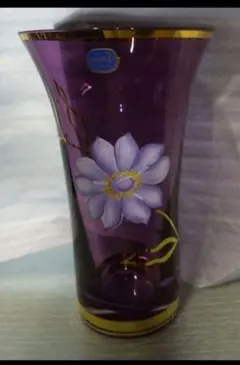 BOHEMIA ガラス製 フラワーベース