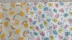 1119B ビンテージ　ハギレ２枚セット