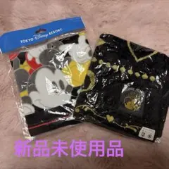 ミッキーマウス ミニーマウス　ウォッシュタオル 2枚セット