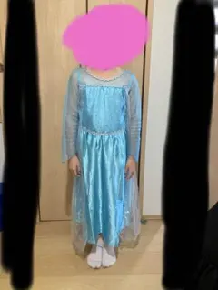 エルサ風水色ドレス 130〜150