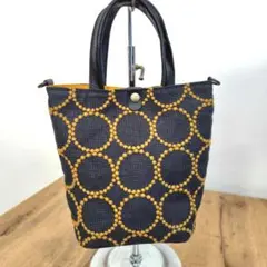 ハンドメイド ランチトートバッグ ミナペルホネン タンバリン - メルカリ