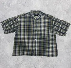 90s archive c-boy シティボーイ短文半 袖チェックシャツ - メルカリ