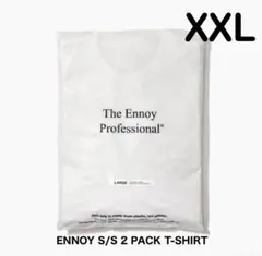 【XXL】ENNOY S/S 2 PACK T-SHIRT WHITE ホワイトのサムネイル