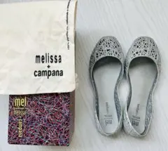 melissa×campana メリッサ　シルバーサEU34/35 22cm前後のサムネイル