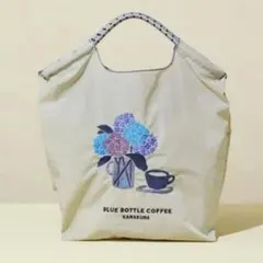 ブルーボトルコーヒー鎌倉限定エンブロイダリーエコバッグボールアンドチェーンのサムネイル