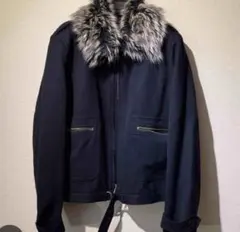 【即完商品】レザージャケット レザーブルゾン　dries van noten似