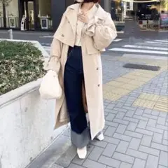 Chico 3wayスタンドカラートレンチコート ショートトレンチ ベスト ジレ