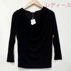 未使用BALLSEYボールジィトゥモローランドカットソー長袖カシミヤ黒サイズM