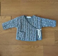 zara グレー 花柄 キルティング アウター 1-3ヶ月 60