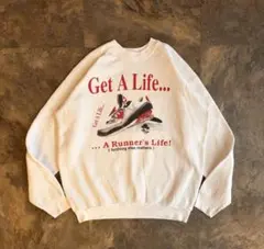 90s ヴィンテージスウェット エアマックス90 企業系 USA製 XXL 白