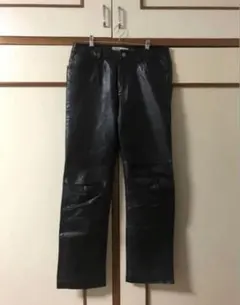 OLD GAP boot fit leather レザーパンツ ブラック　山田蓮 2025年最新】gap レザーパンツ oldの人気アイテム - メルカリ