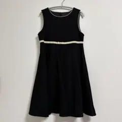 Tartine et Chocolat ノースリーブワンピース 黒 120