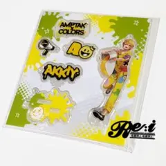 AMPTAKxCOLORS　カスタムアクリルチャーム　あっきぃ