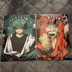 ヒロアカ クリアファイル 最強ジャンプ 十傑 2025 緑谷出久 爆豪勝己