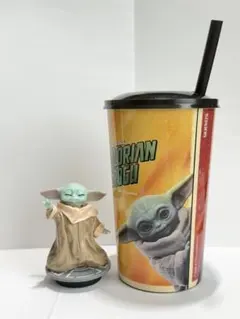 マンダロリアンアンドグローグー トッパーフィギュア ドリンクカップのサムネイル