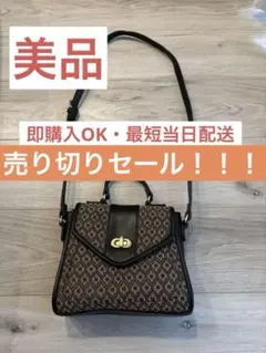moussy マウジー　モノグラム柄 ショルダーバッグ 2way