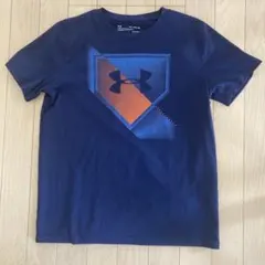 Under Armour HEATGEAR Tシャツ YXL ネイビー