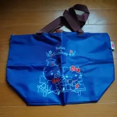 ハローキティ エコバッグ ネイビー エ-スコック