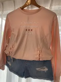 クロップドTシャツ短パン、Tシャツ3枚まとめ買い