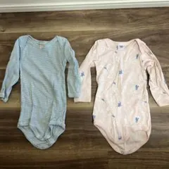 プチバトー　肌着 2枚セット　12m 74cm