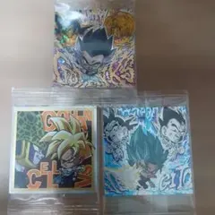 ドラゴンボールウエハースシール3枚セット