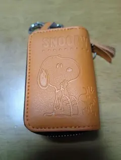 【新品】SNOOPY キーケース オレンジ