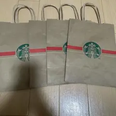 スタバ　クリスマス　ホリデー　ショッパー　4枚