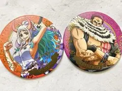 ワンピース 麦わらストア 11月 誕生日 ジュエリー缶バッジ ヤマト カタクリ