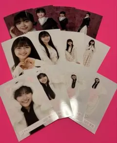 櫻坂46 生写真 山川宇衣 ドレス ルームウェア どうぶつ着ぐるみ コンプ
