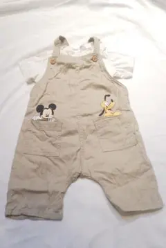 ミッキー プルート オーバーオール セット