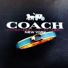 コーチ COACH Cロゴバングル ブルーカラーのサムネイル