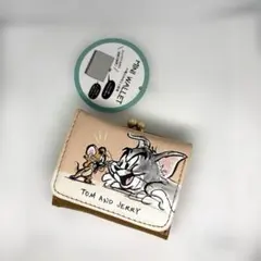 J＆Gshop様専用トムとジェリーの小銭入れ付き三つ折りミニ財布