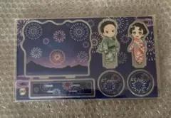 「鬼滅の刃」狛治と恋雪 WEBSHOPくじ A賞 ジオラマアクリルスタンドセット