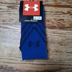 UNDER ARMOUR 青 ソックス Lサイズ