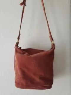 追記あり！再値下げ★IL BISONTE　スエードショルダーバッグ