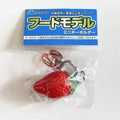 フードモデル ミニ キーホルダー いちご いわさきグループ 未開封