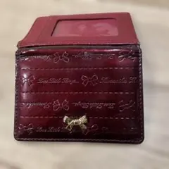 Samantha Thavasa ワインレッド パスケース