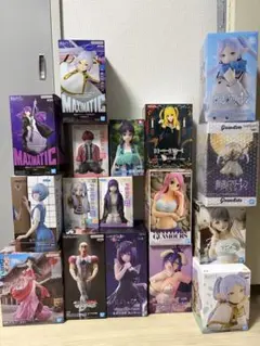 最新 新作プライズあり フィギュまとめ売り 17点セット デスノートフリーレン他のサムネイル
