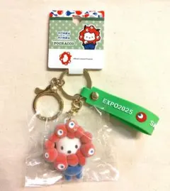 サンリオ ミャクミャク なりきり ポチャッコ フロッキー ストラップ