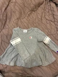 Champion フレアシルエット長袖Tシャツ 80