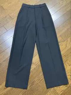 「杏様　専用」ユニクロ　UNIQLO タックワイドパンツ　Sサイズ　ブラック