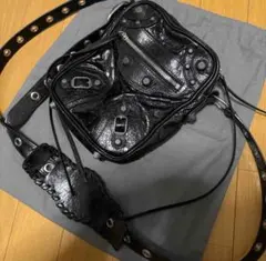 BALENCIAGA ショルダーバッグ　ルカゴール　 ブラック