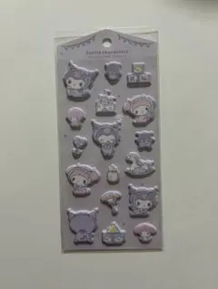 マイメロ、クロミ ピアノ マシュマロステッカー