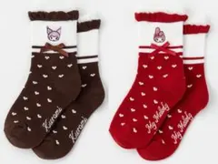 マイメロ クロミ ソックス 15-20