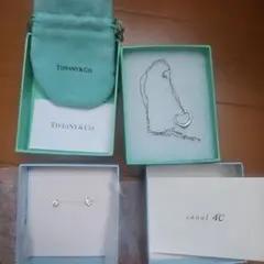Tiffany & Co. ネックレスと4℃ピアスセット