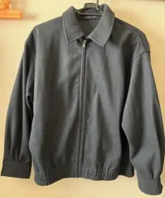 ユニクロ ジップアップジャケット アウター ネイビー