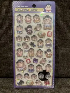 【未使用・正規品】〈お相撲さん〉ボンボンドロップシール